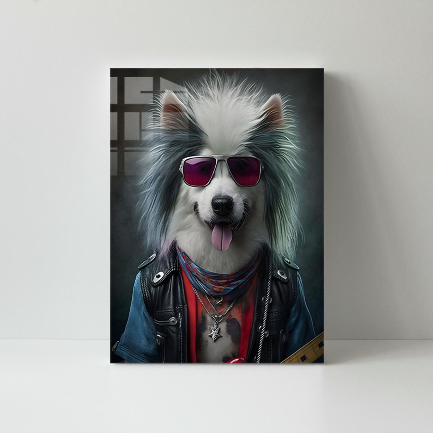 Köpek Rock 3 - Cam Tablo