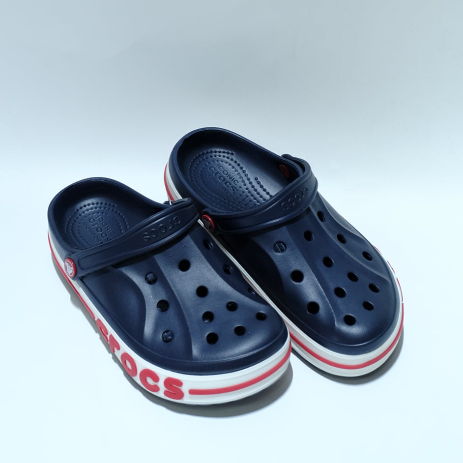 LACİVERT KIRMIZI BAYABAND KADIN CROCS