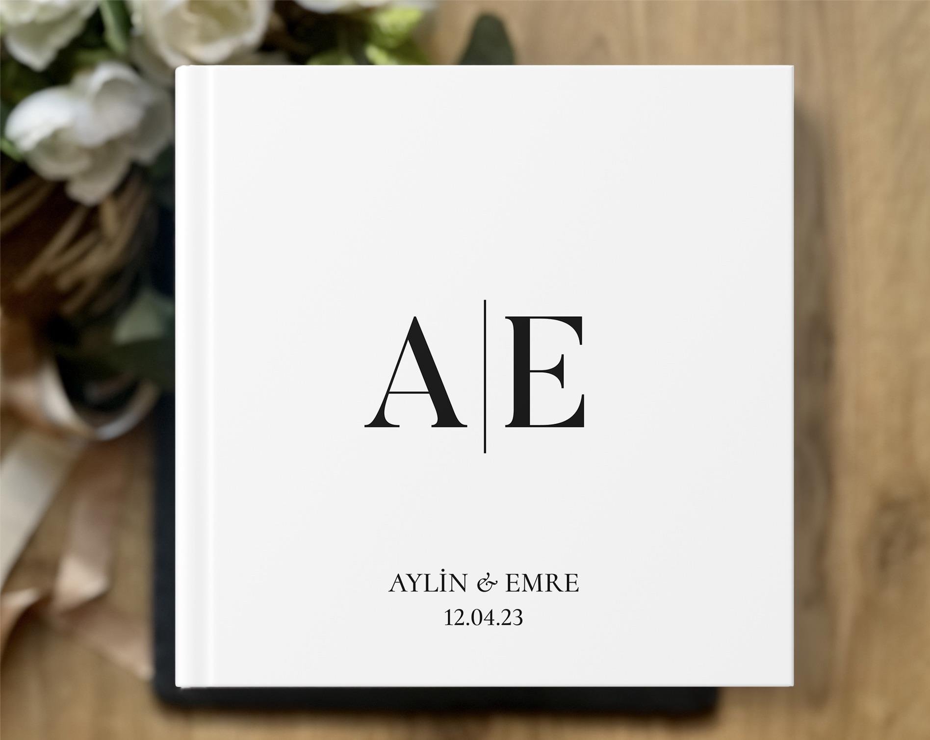 Letters Kare Anı Defteri