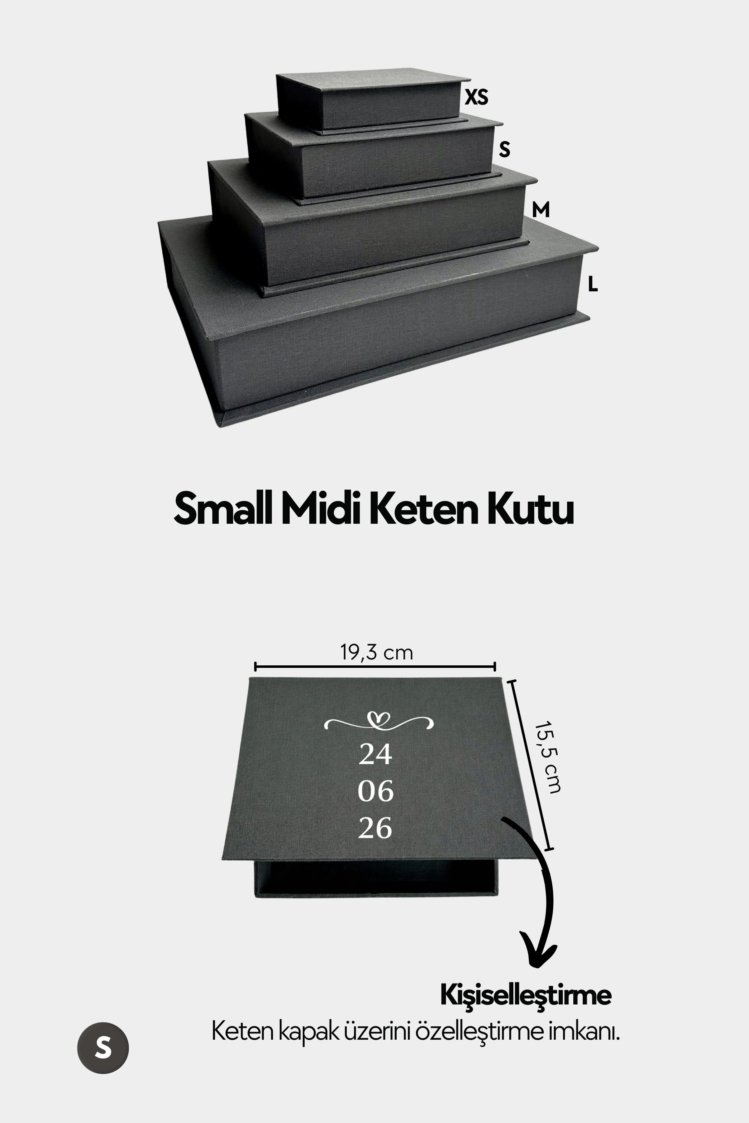 S - Midi Keten Kutu