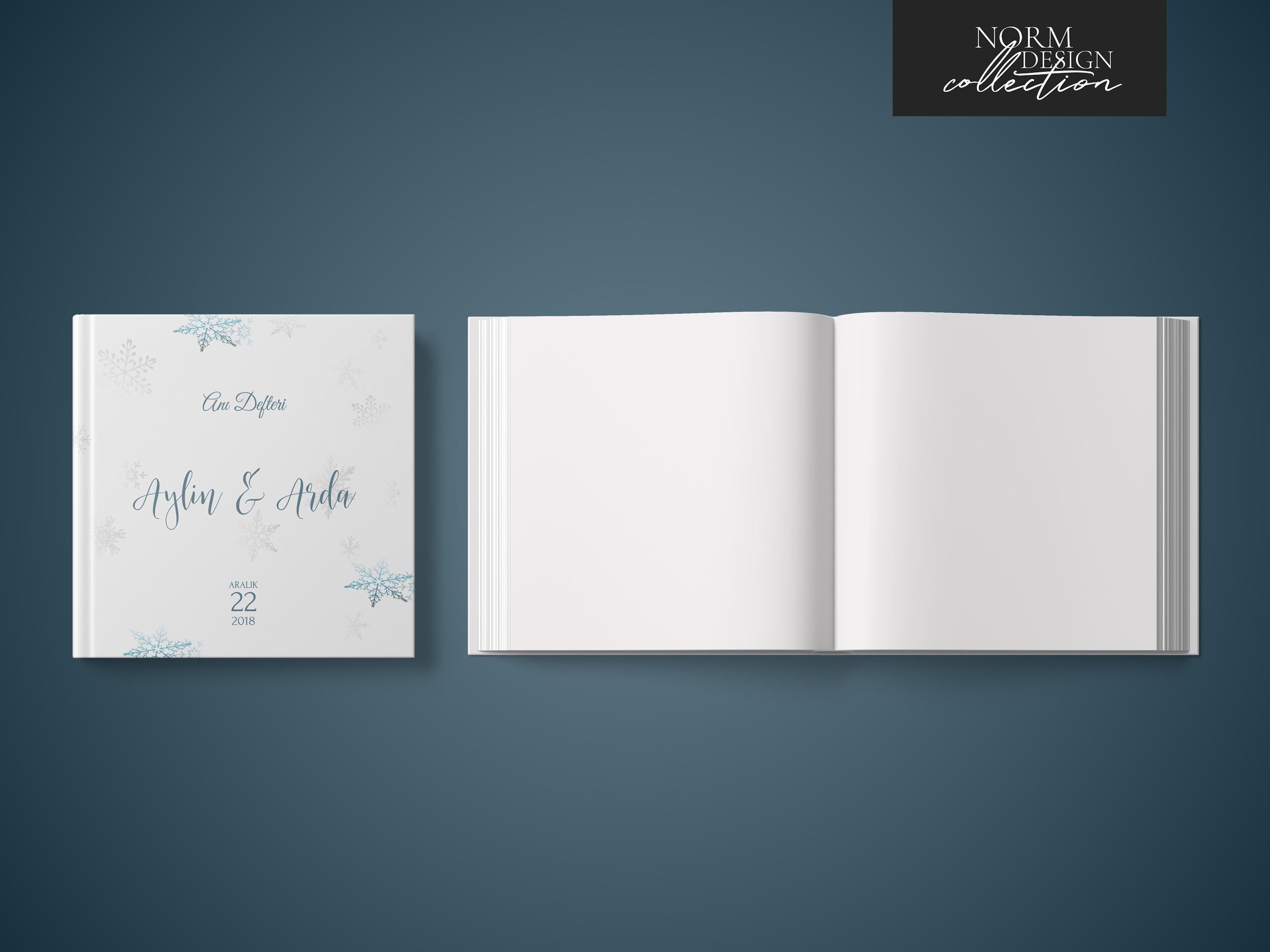 Snowflake Kare Anı Defteri