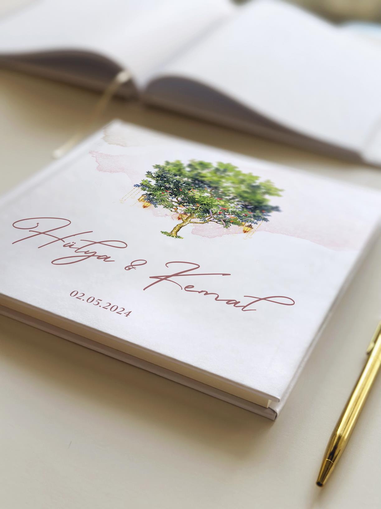 Tree Lanterns Kare Anı Defteri