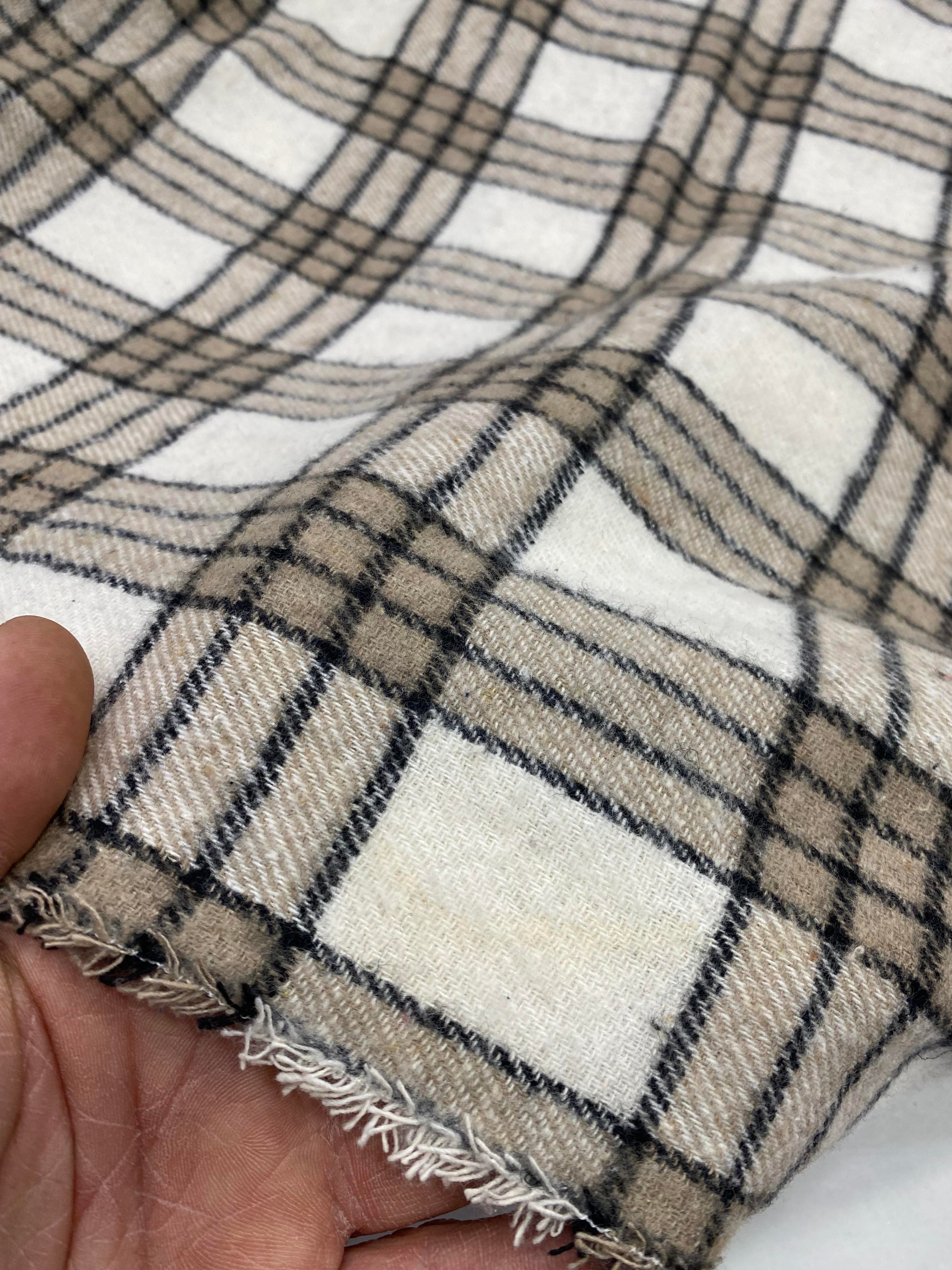 Ekose Desen Oduncu Kumaş