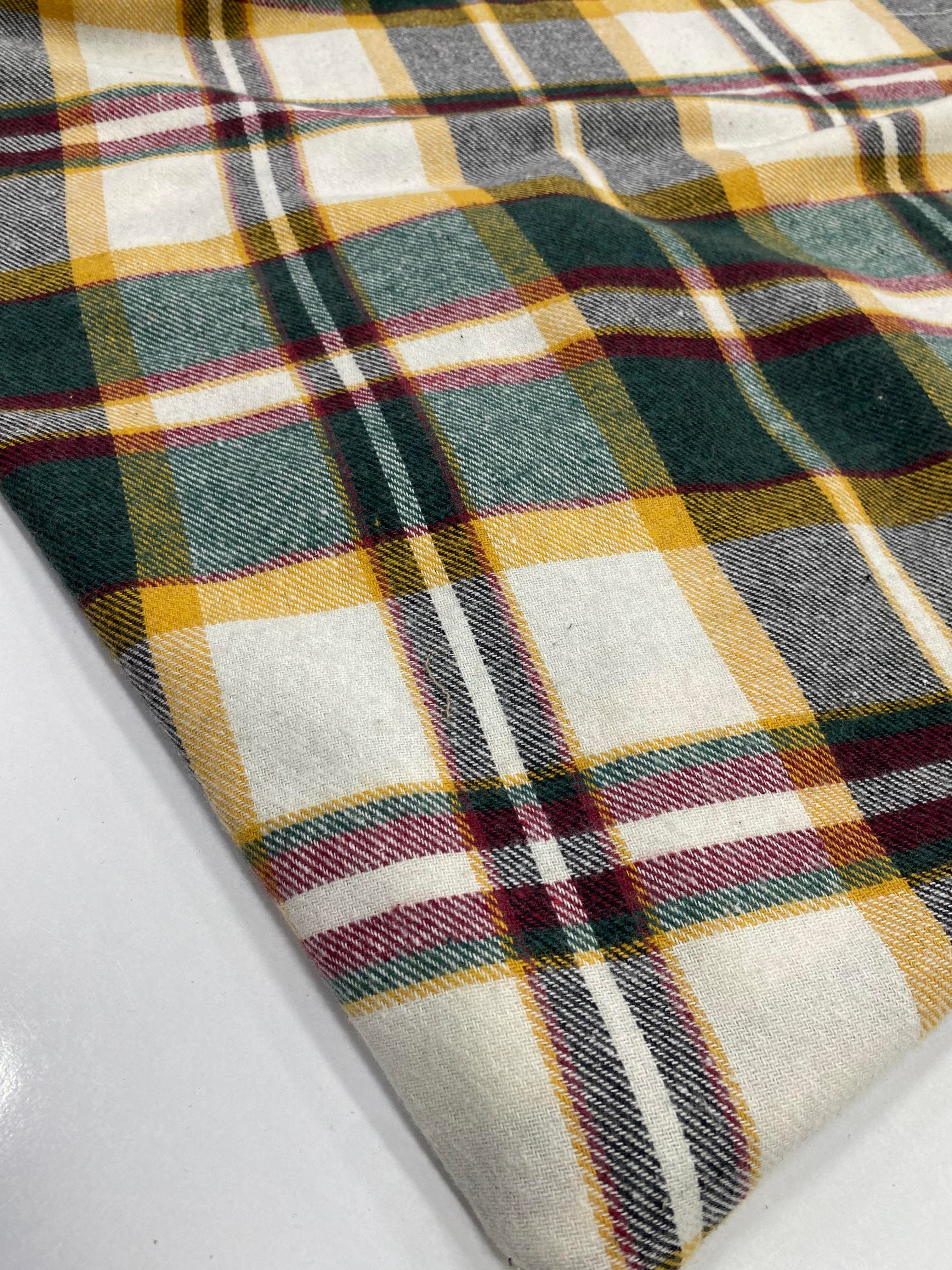 Ekose Desen Oduncu Kumaş