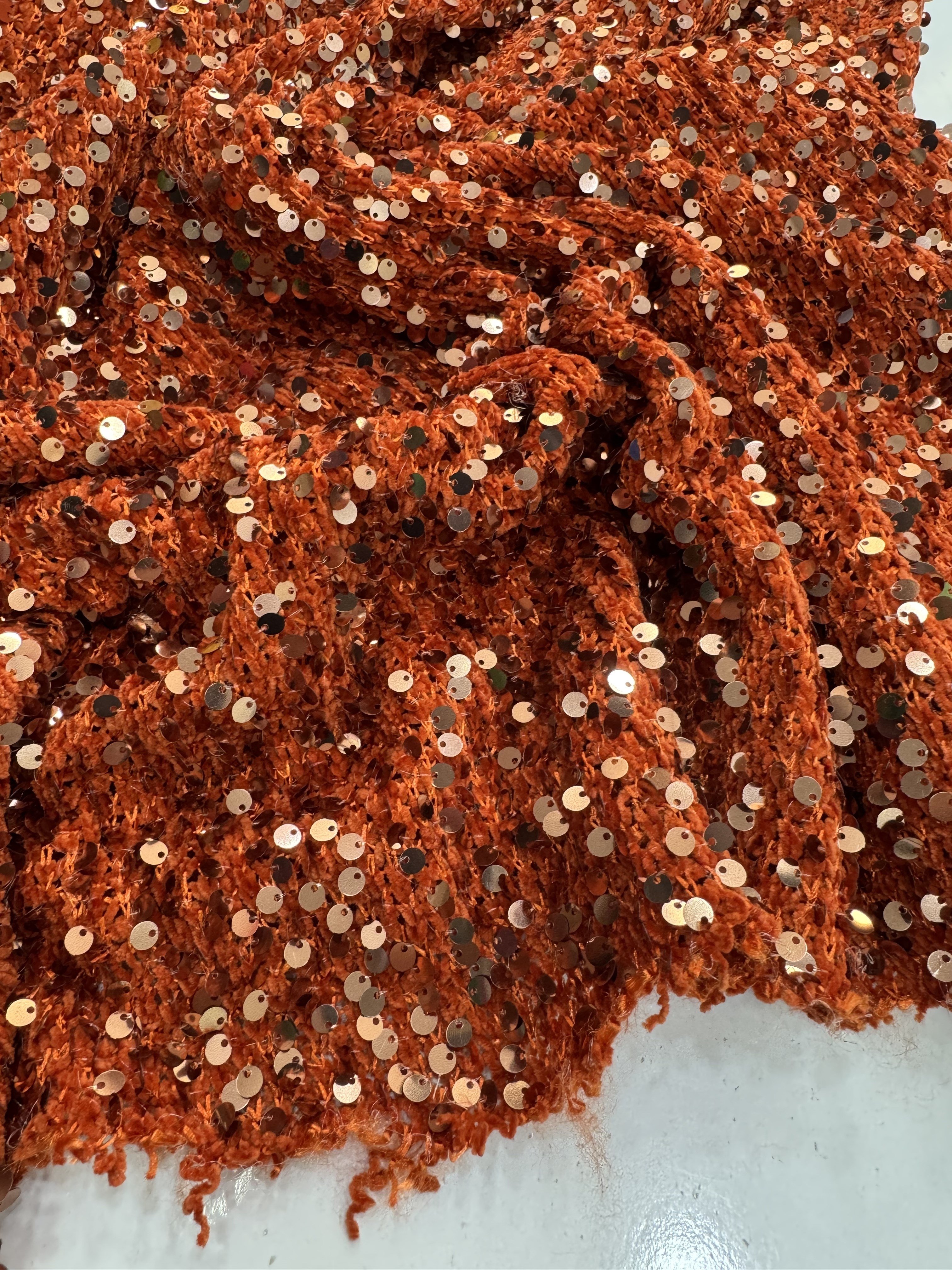 Kadife Pullu Örme Kumaş