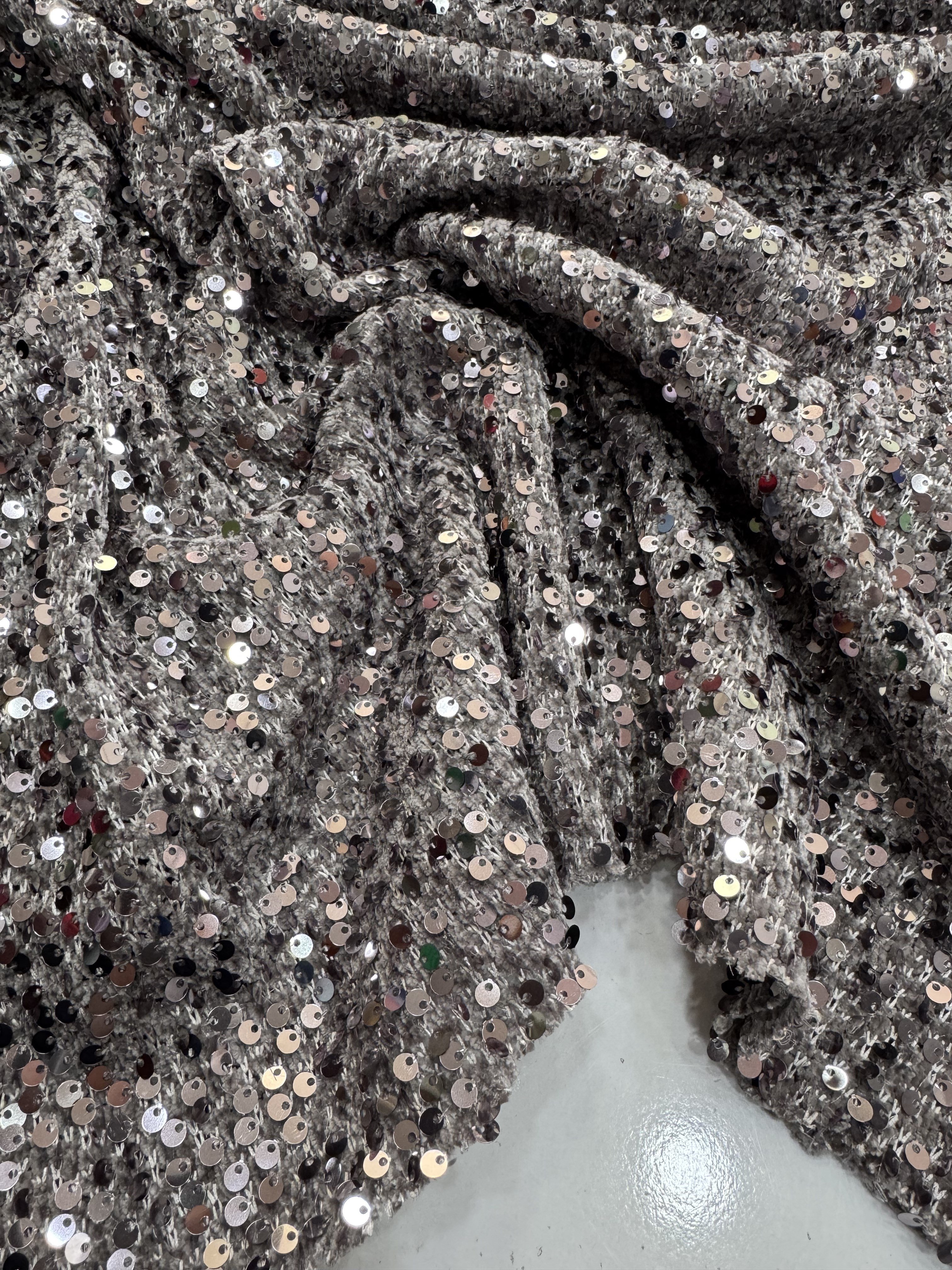 Kadife Pullu Örme Kumaş