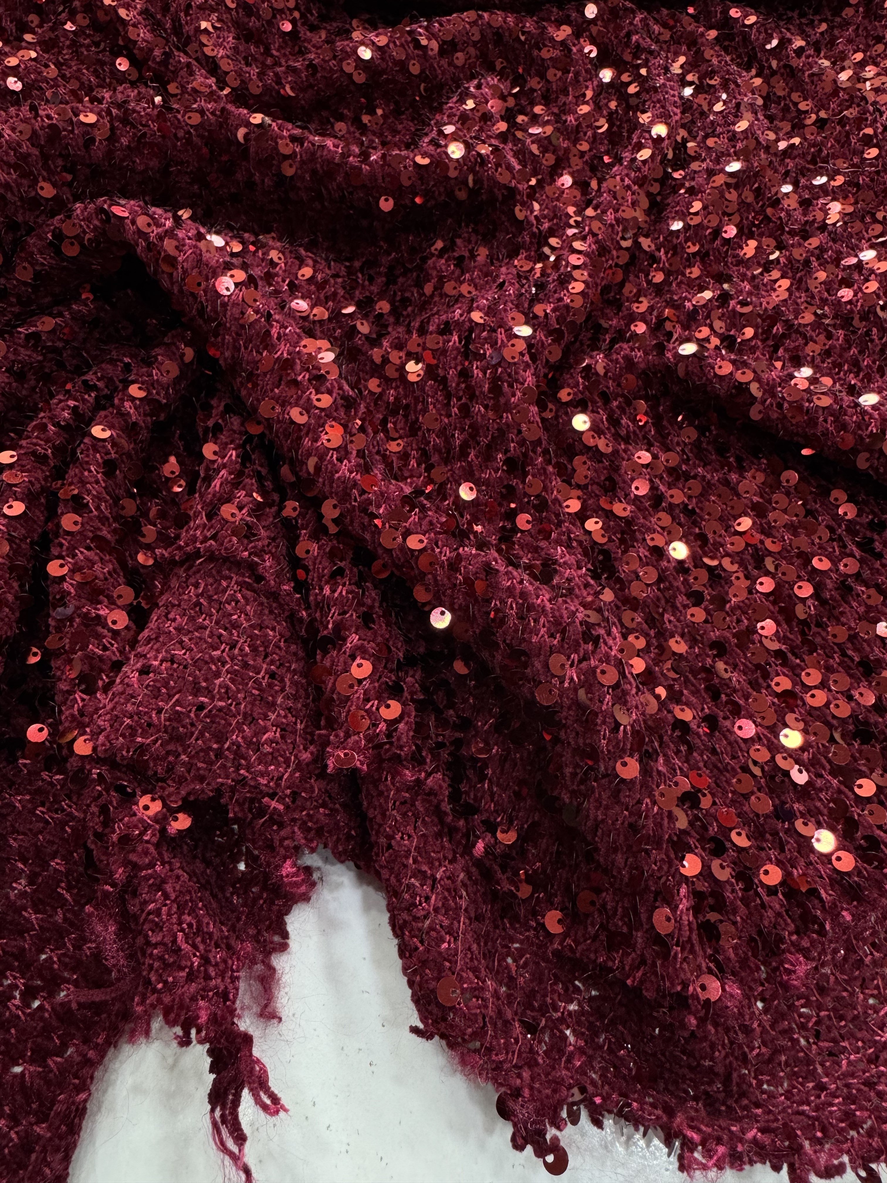 Kadife Pullu Örme Kumaş