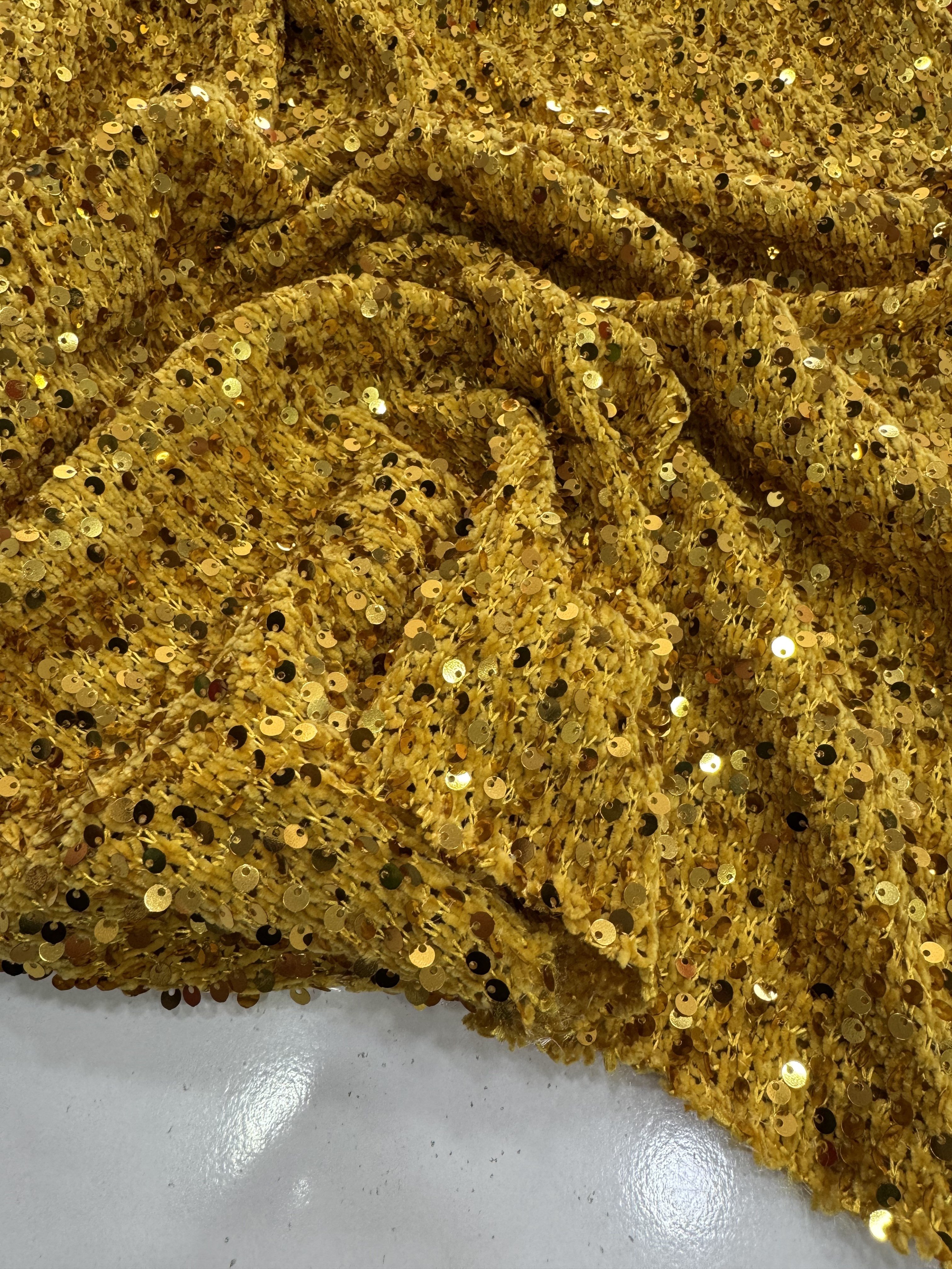 Kadife Pullu Örme Kumaş