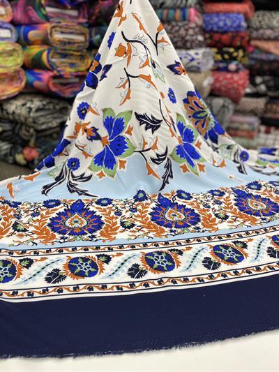 Karanfil Viskon Kumaş