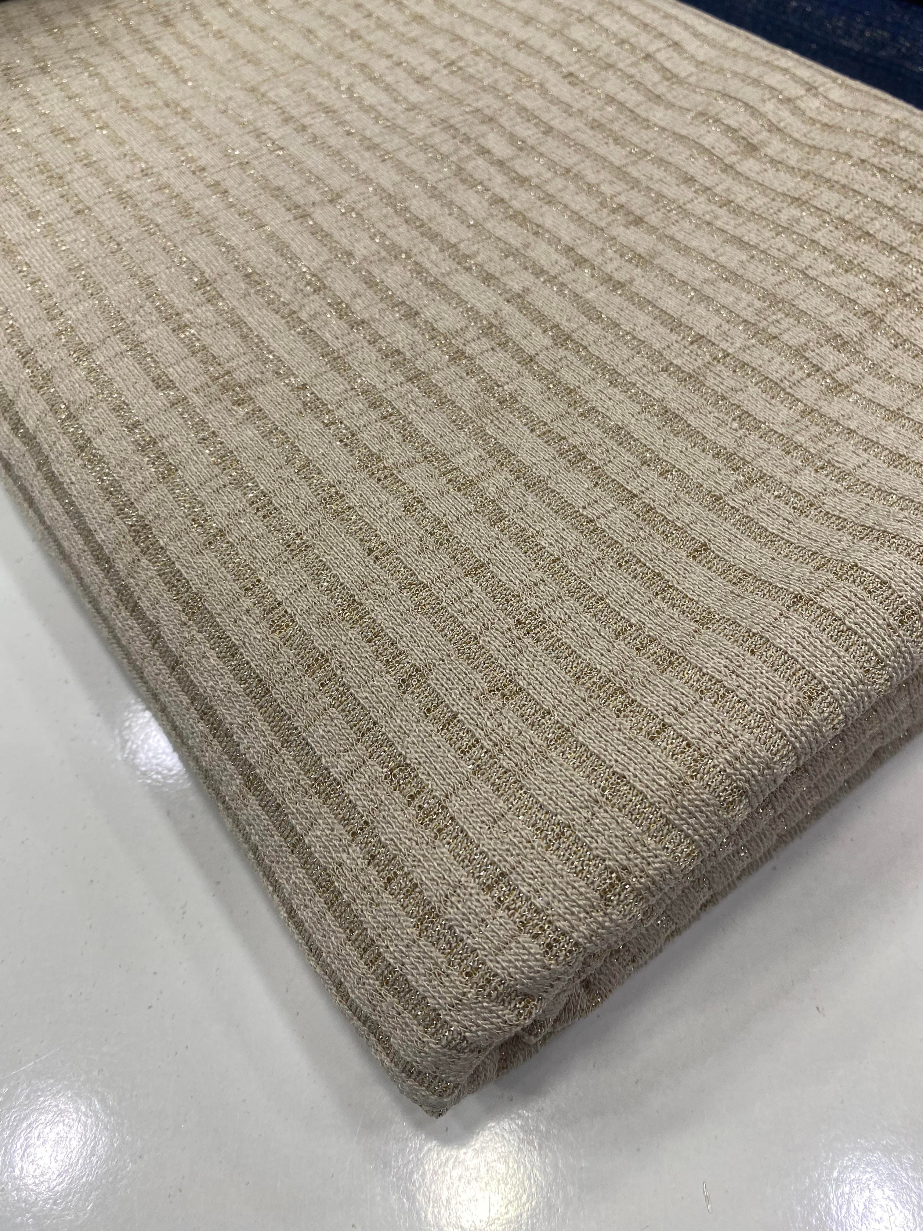 Sim Detaylı Triko Örme Kumaş