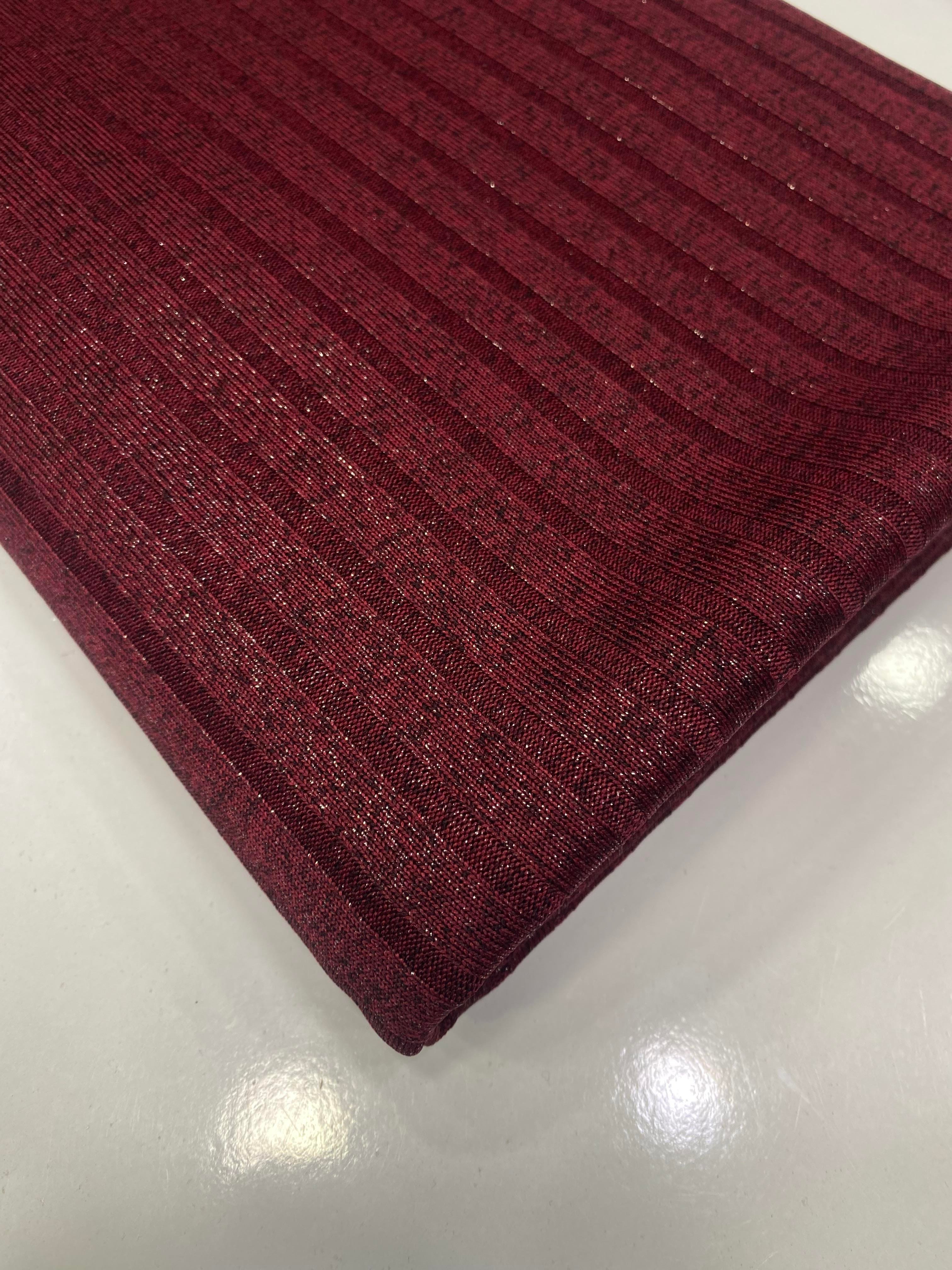 Sim Detaylı Triko Örme Kumaş