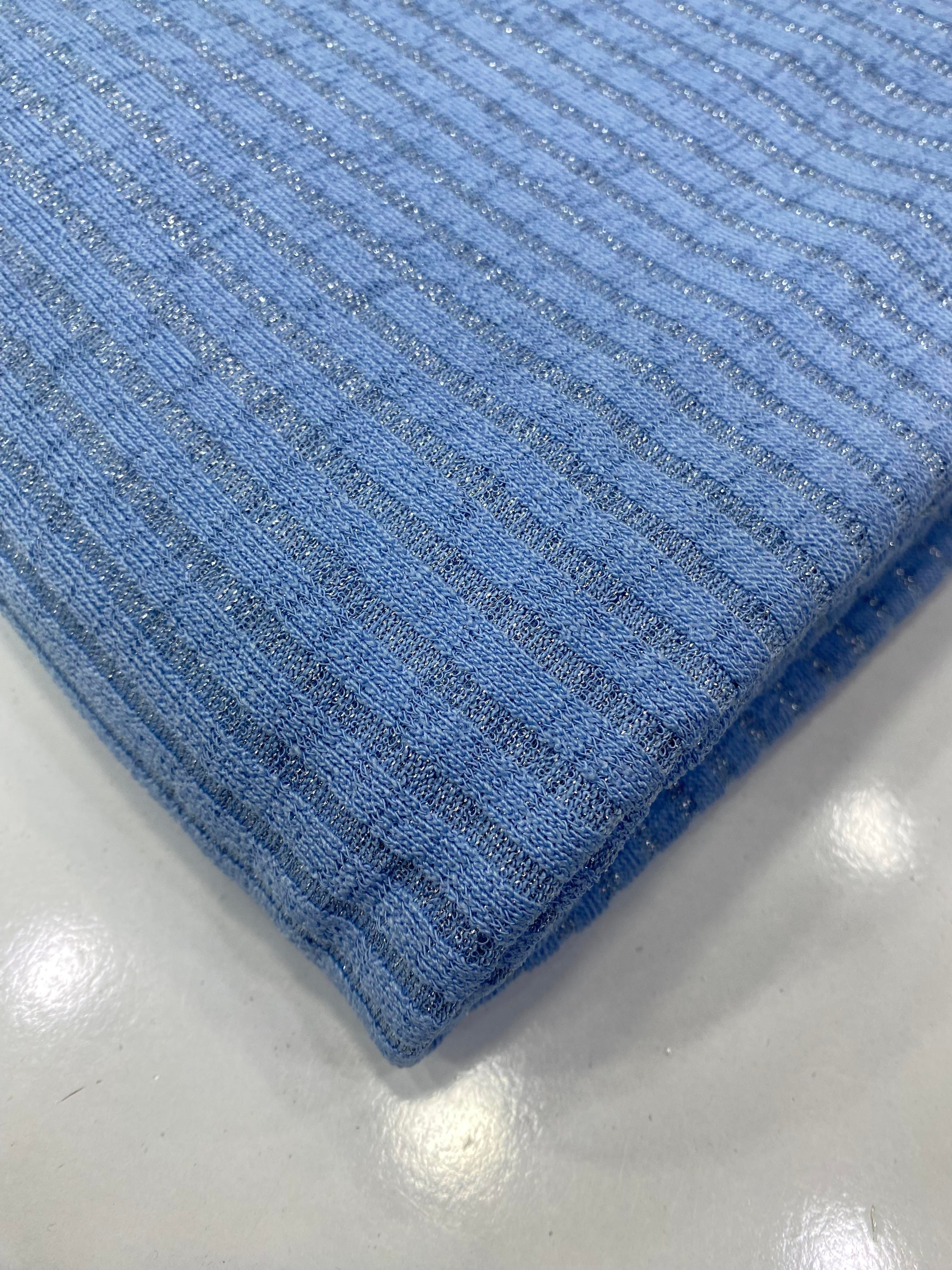 Sim Detaylı Triko Örme Kumaş