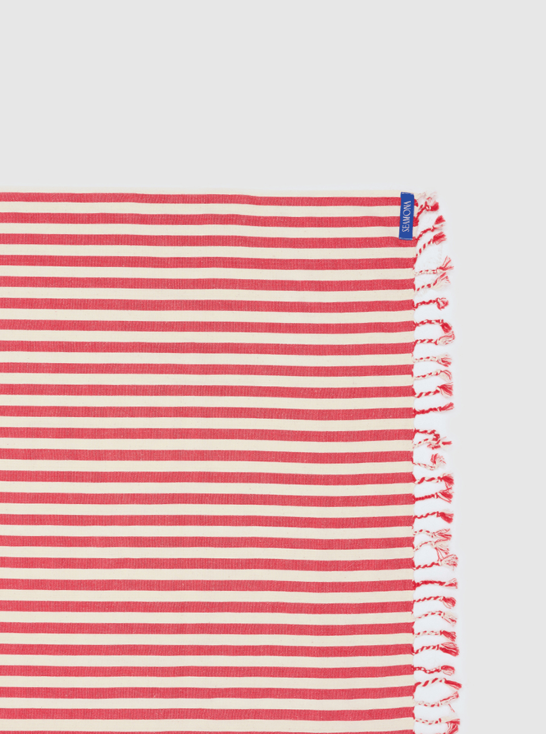 Colorful Striped Pestemals - Red