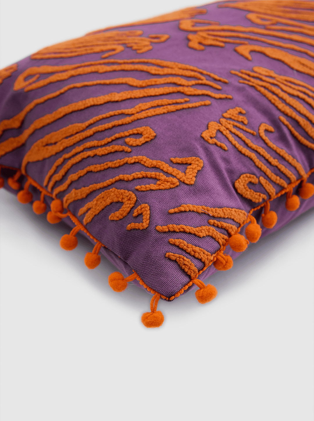 Coral Candy Pop Art Punch Pillow