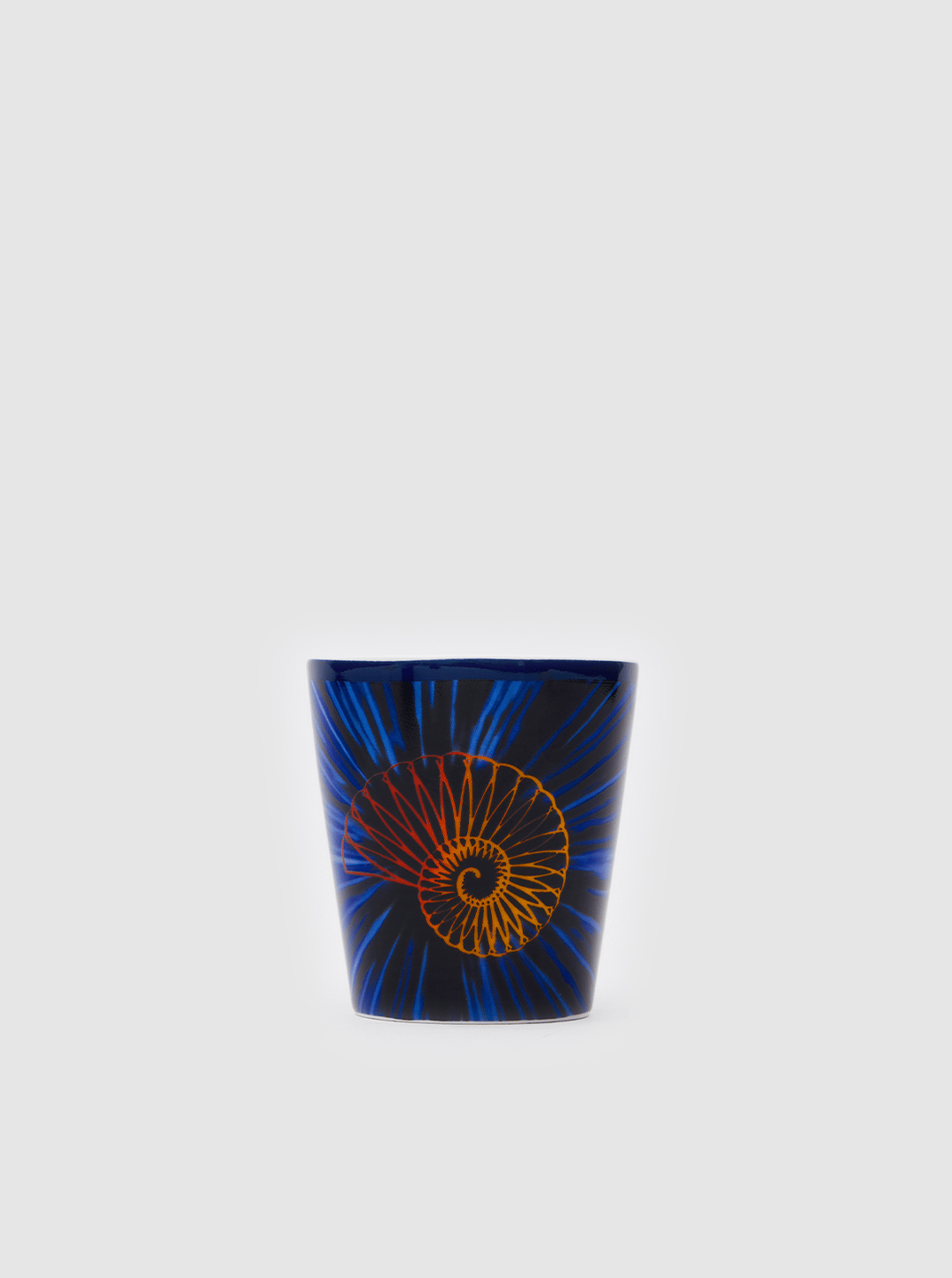 Deep Blue Tea/Coffee Nautilus Cup 