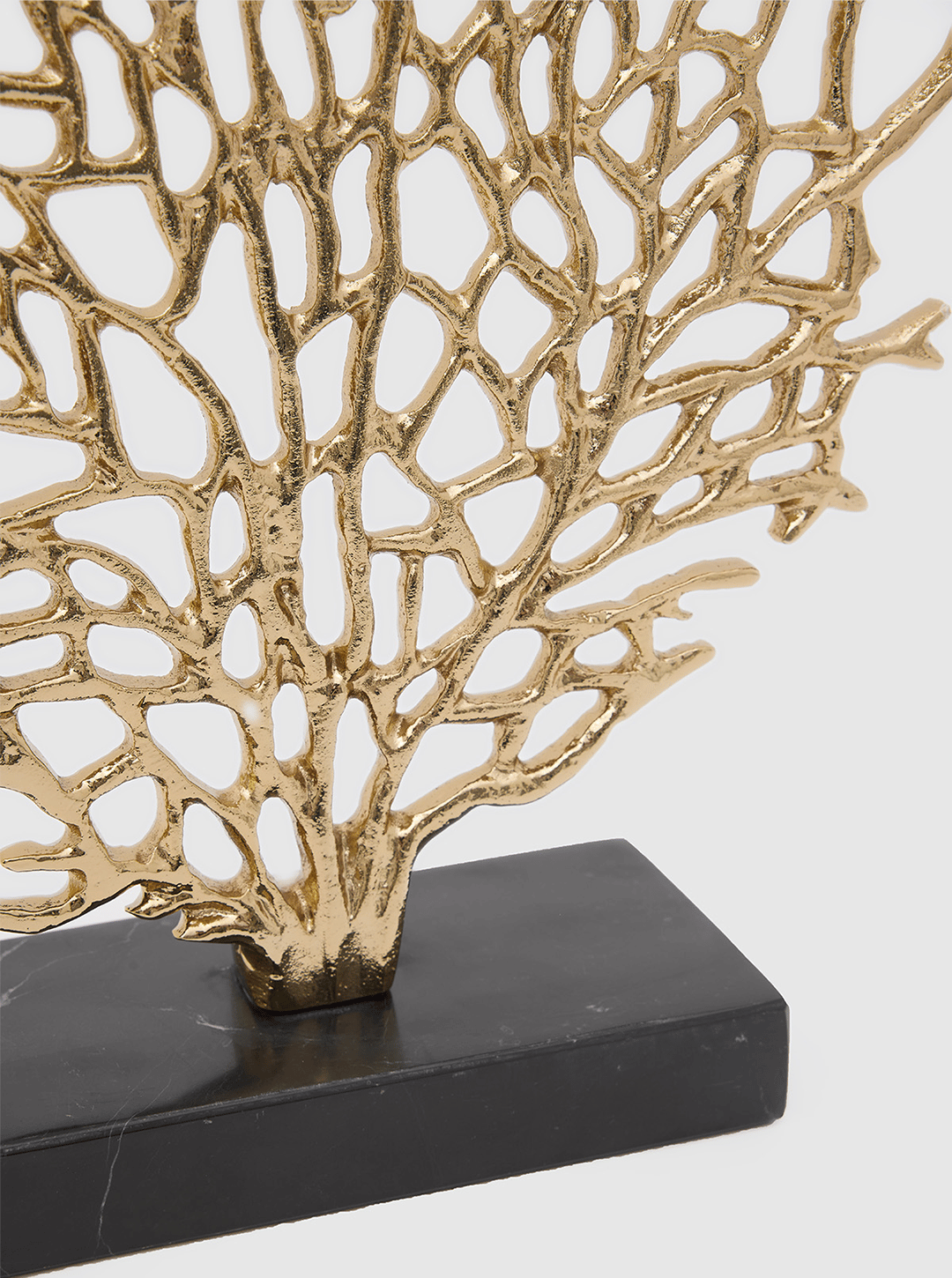 Gold Coral Figurine 