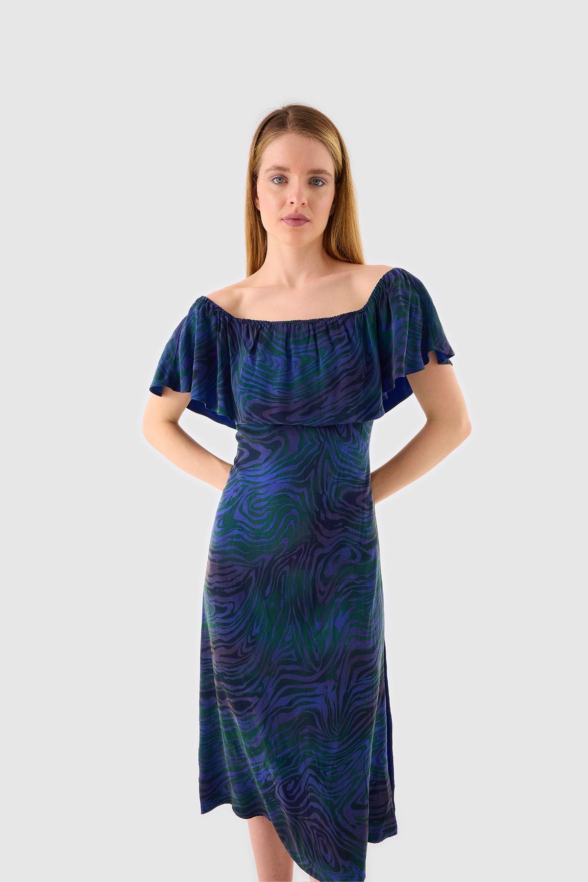 Mediterranean Long Dress