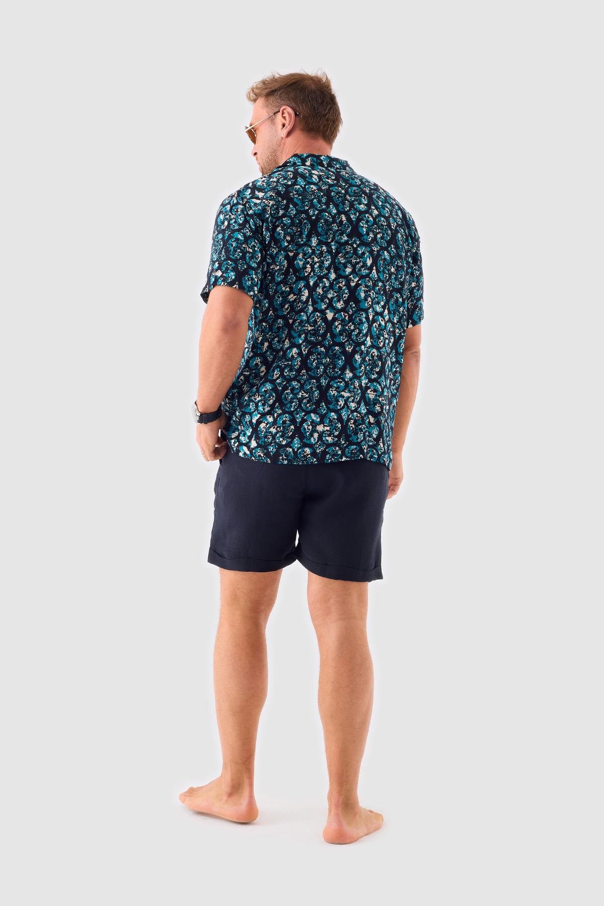 Teal Blue Shirt