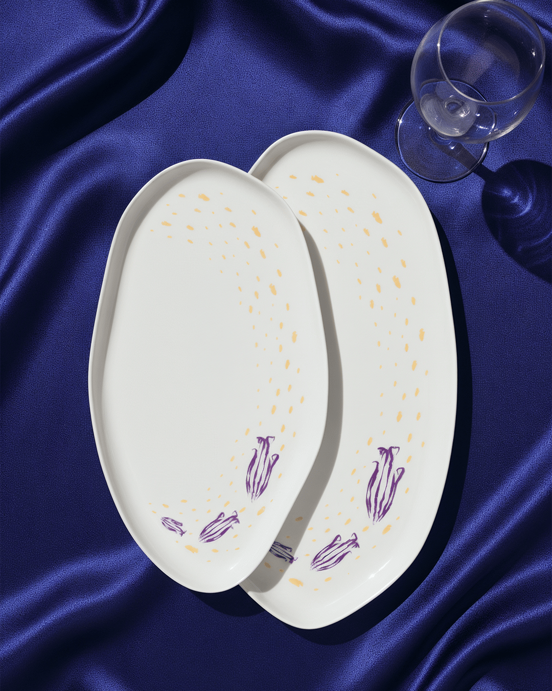 TS35 Coral Candy 2-Set Platter
