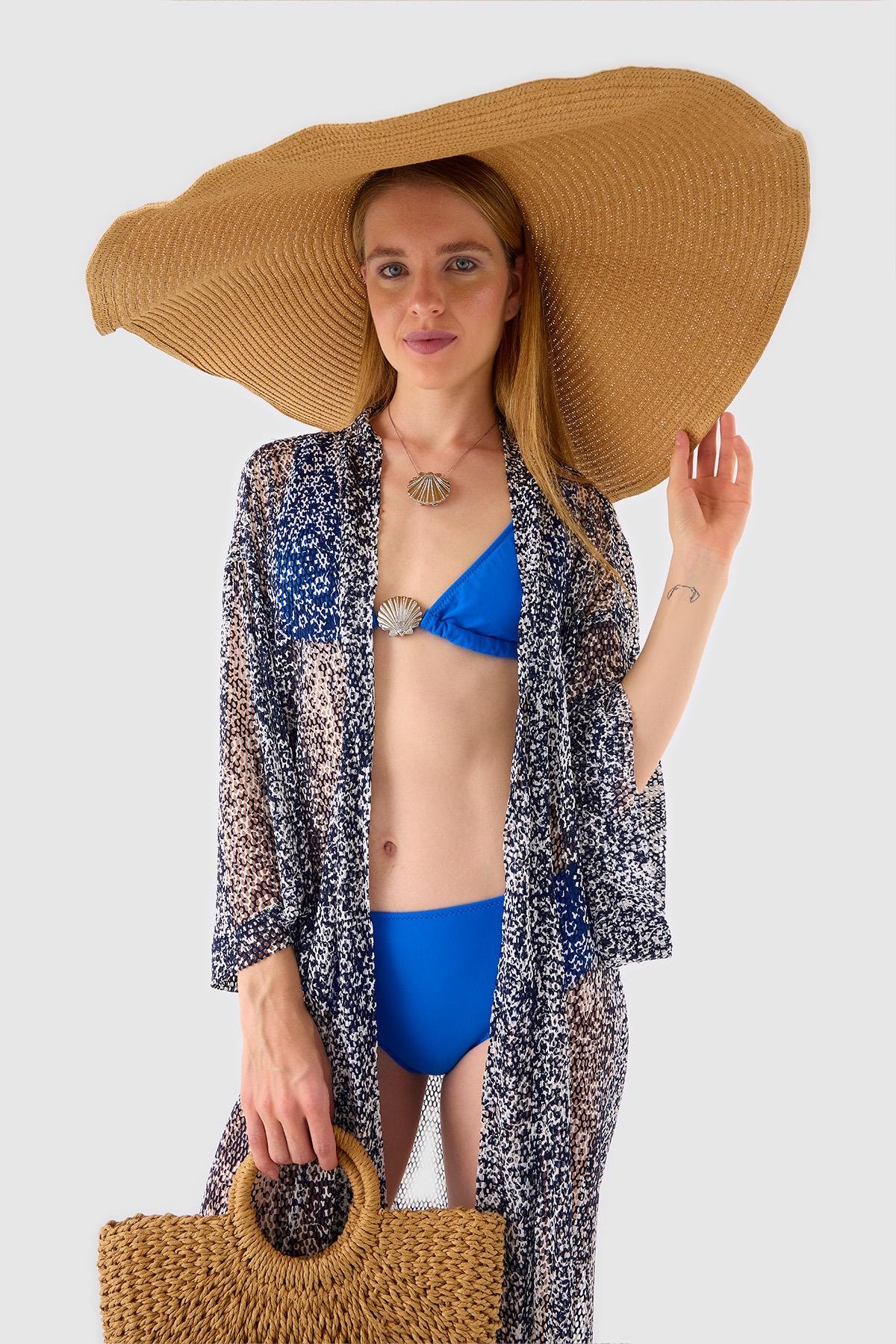 Tulle Polka Dot Kimono