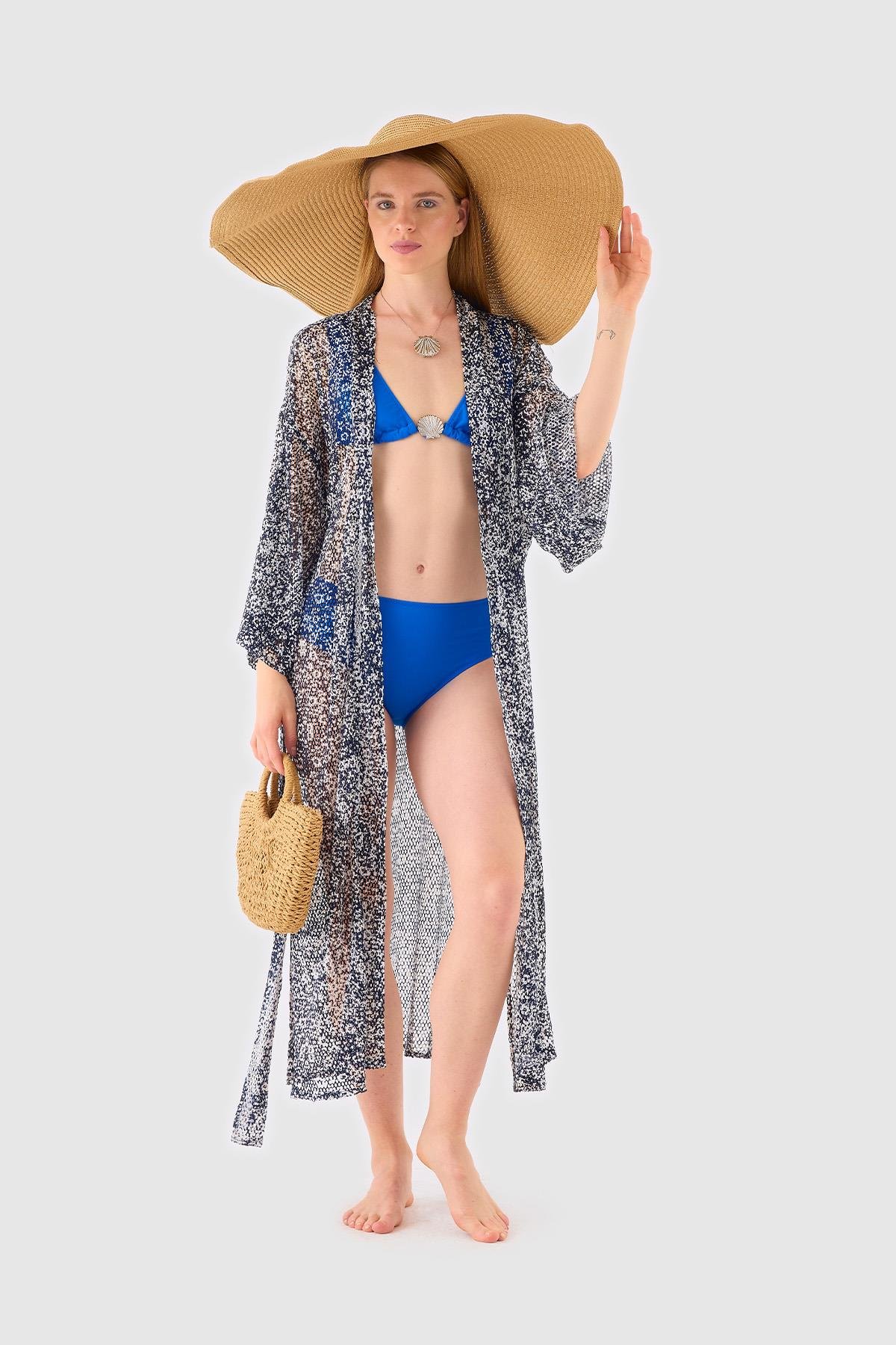 Tulle Polka Dot Kimono