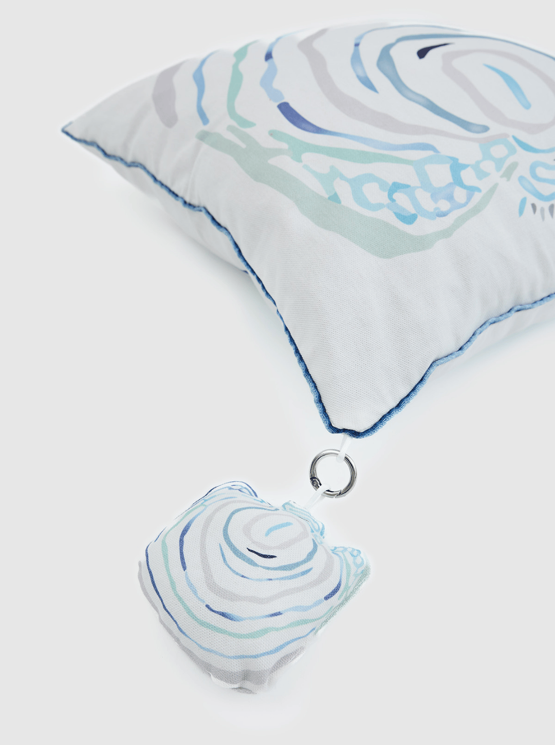 White Angel Fish Pillow