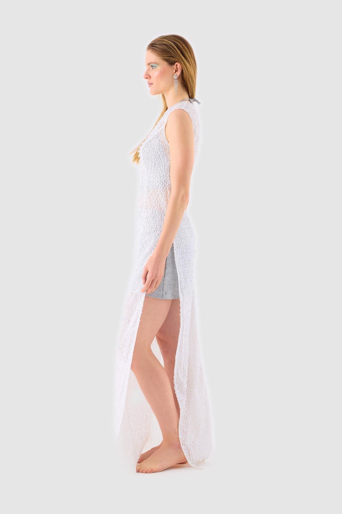 White Marmaid Beach Wear