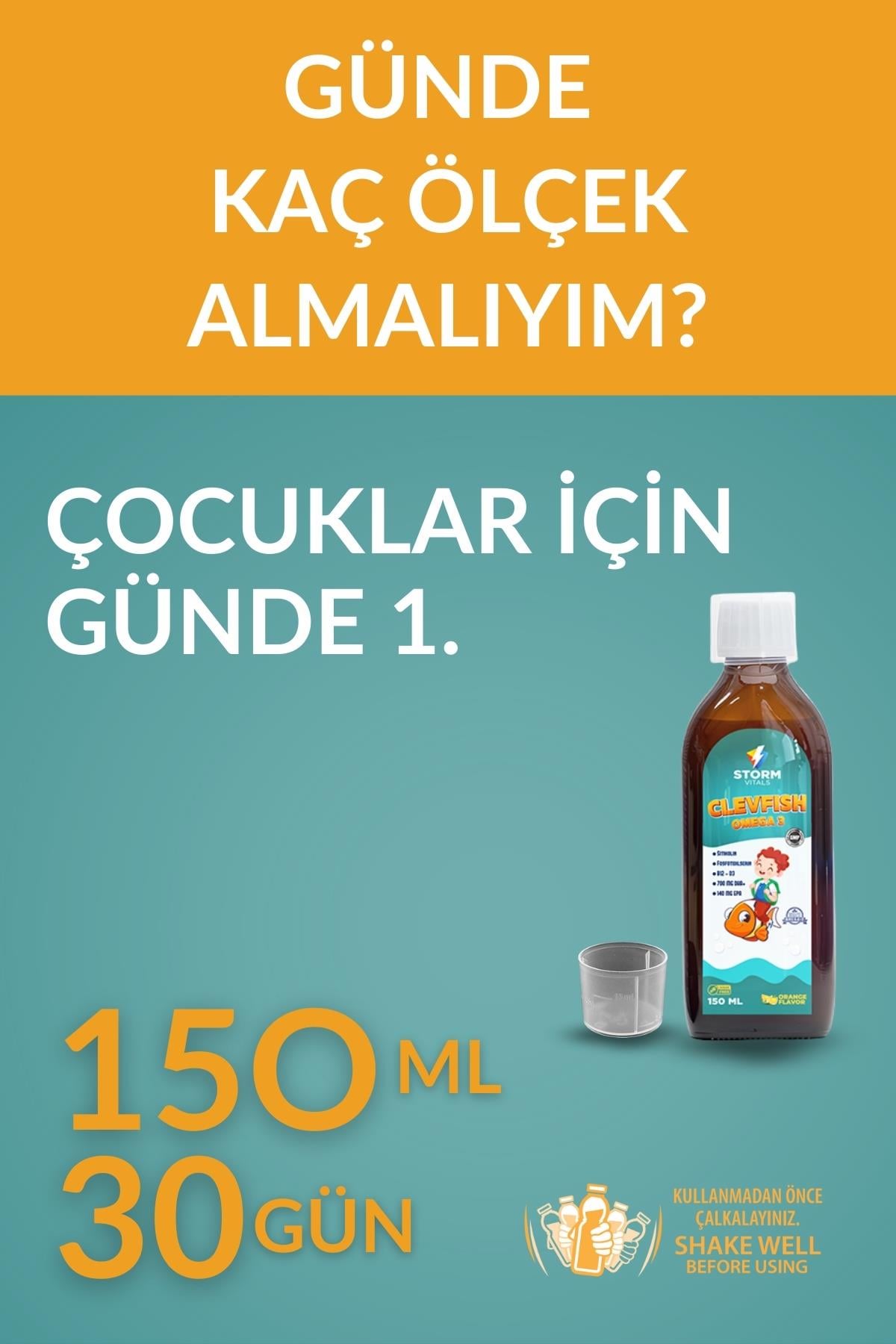 Clevfish Omega3 Sitikolin