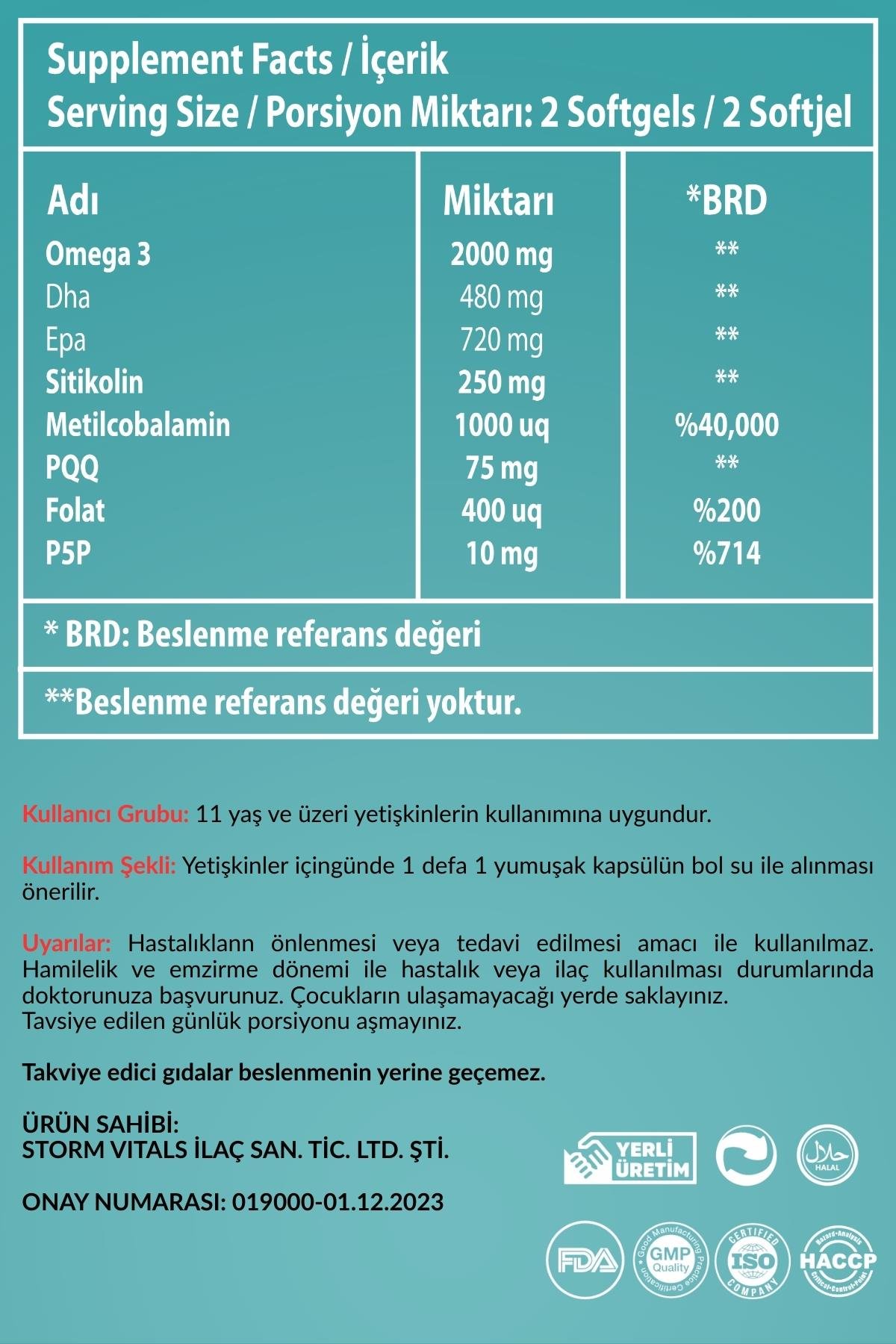 Storm Omega-3 Focus