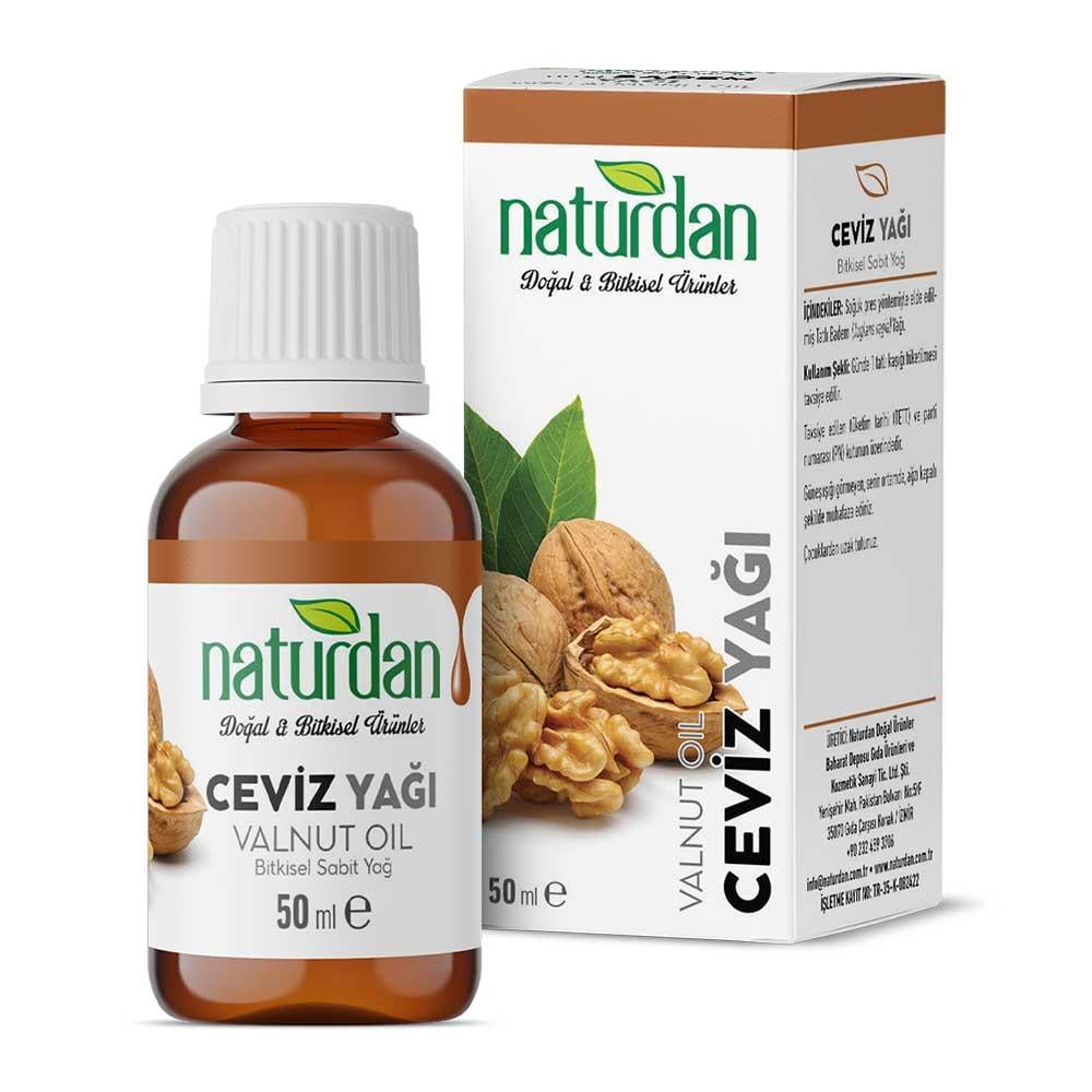 CEVİZ YAĞI 50 ml NATURDAN