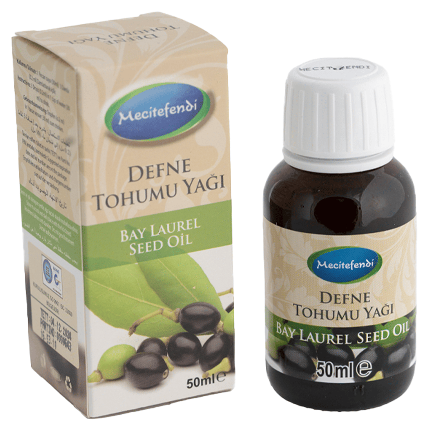 DEFNE TOHUMU YAĞI 50 ml MECİTEFENDİ