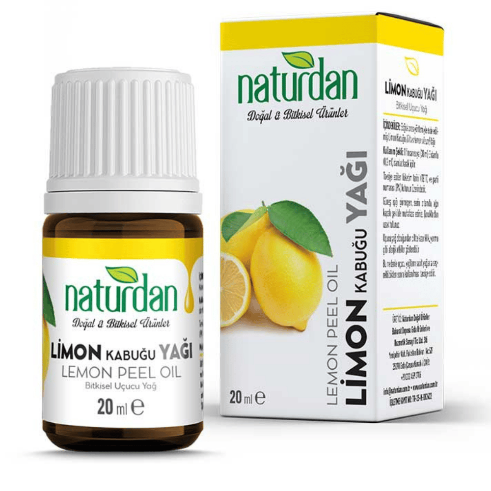 LİMON KABUĞU YAĞI 20 ml NATURDAN