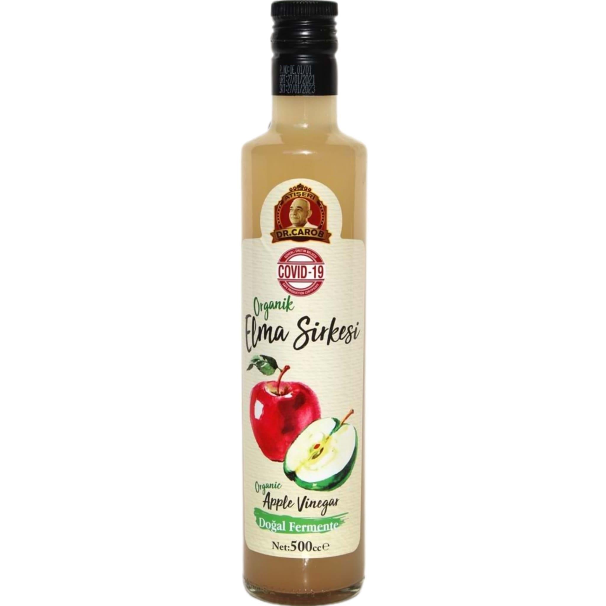 ORGANİK ELMA SİRKESİ 500 ml ATIŞERİ