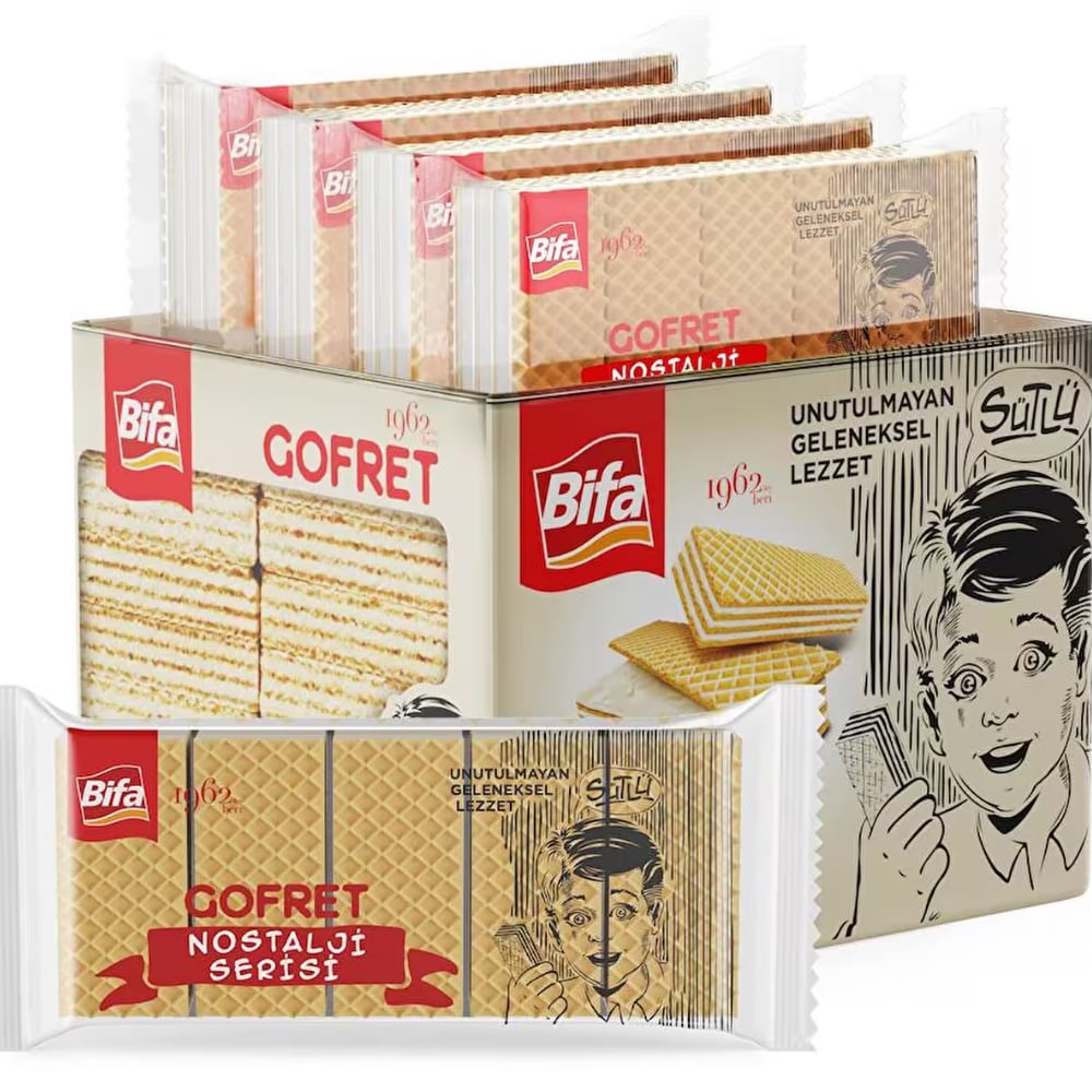 SÜTLÜ GOFRET 125 g BİFA