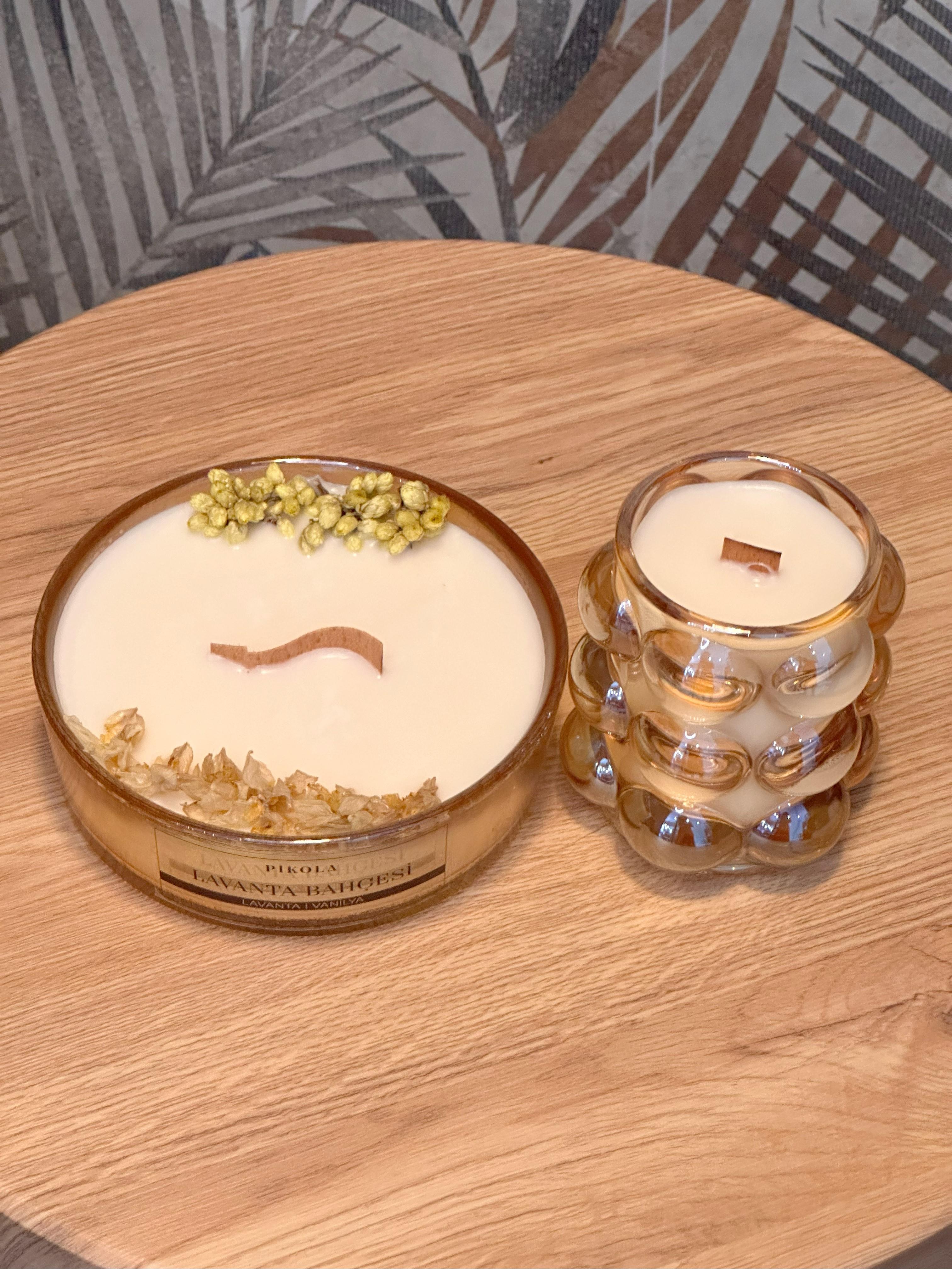 BUBBLE BARDAK VE LİNENS KASE SET SOYAWAX