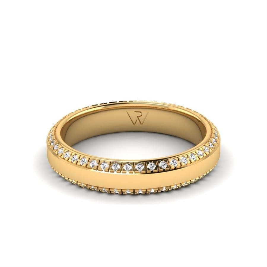 Alliances avec pierres femme Alluring Spring Or Jaune
