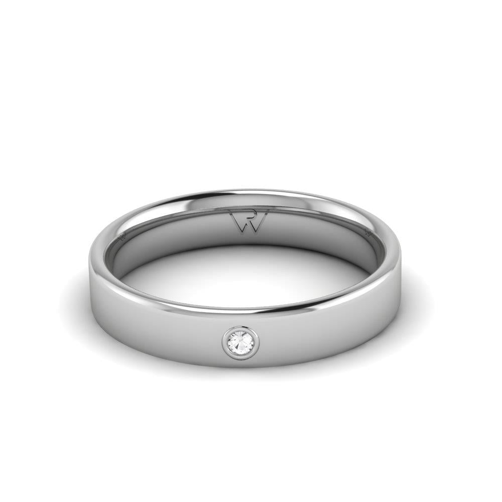 Alliances avec pierres femme BlissLoop Or Blanc Oxyde de Zirconium