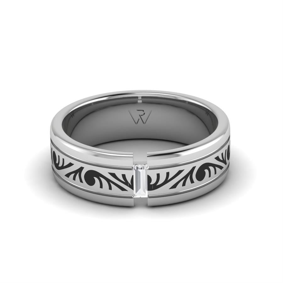 Alliances avec pierres femme C Momy Or Blanc