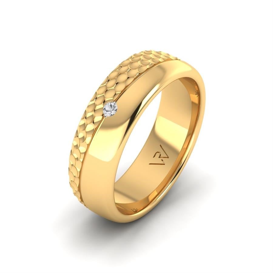 Alliances avec pierres femme Charming Cloud Or Jaune