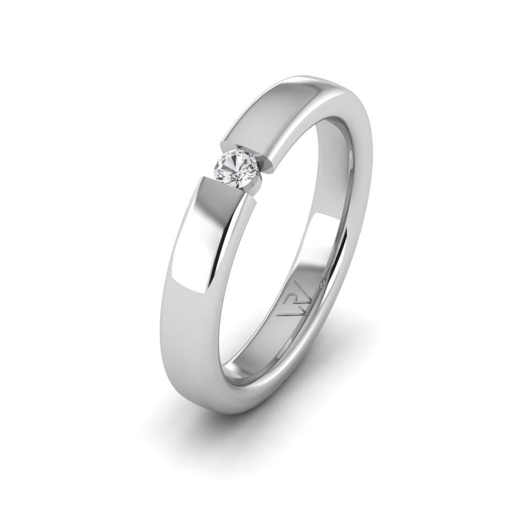 Alliances avec pierres femme EternalWish Or Blanc Oxyde de Zirconium