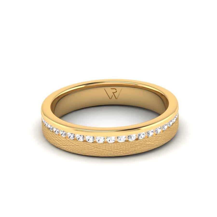 Alliances avec pierres femme Faith Or Jaune