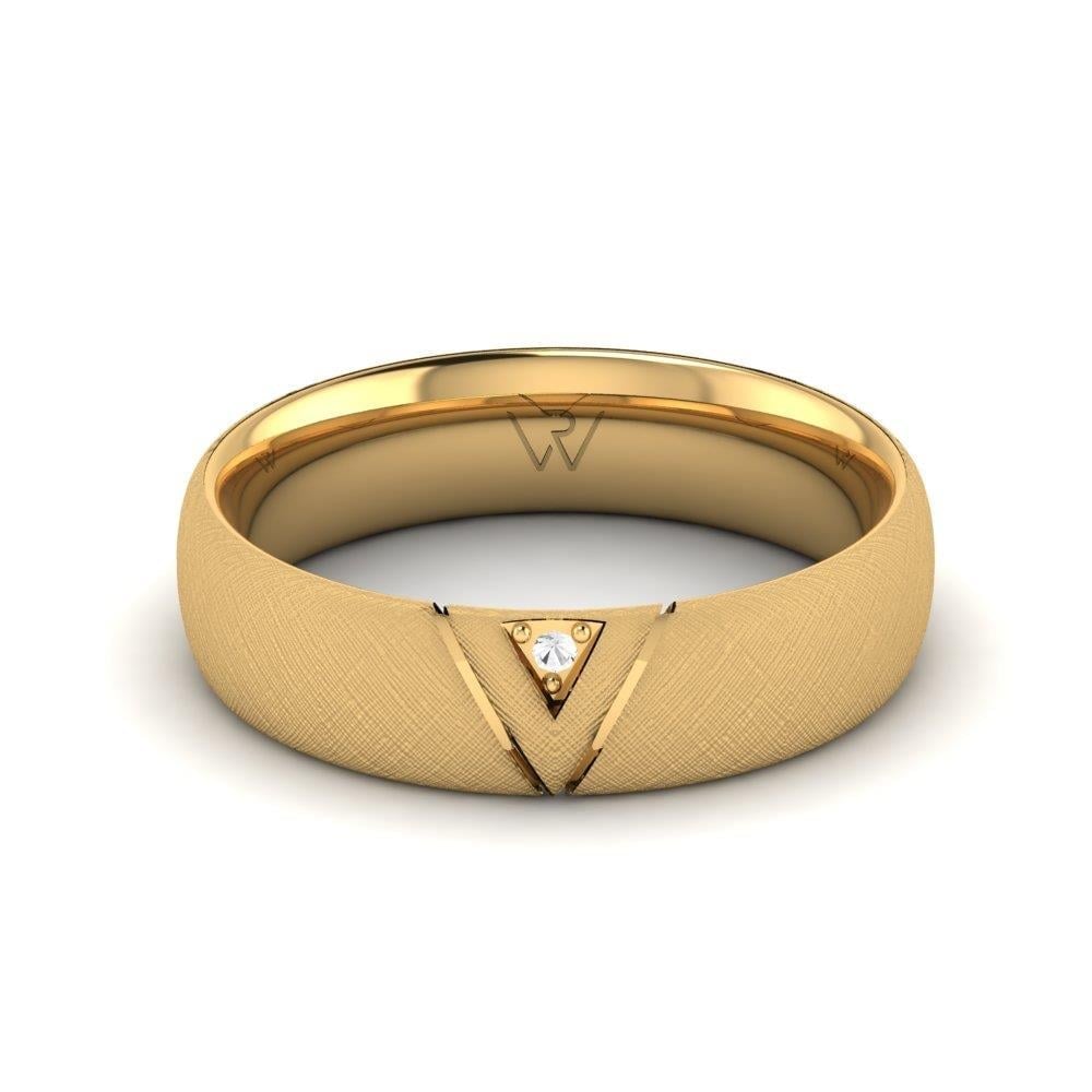 Alliances avec pierres femme Shineify Or Jaune Oxyde de Zirconium