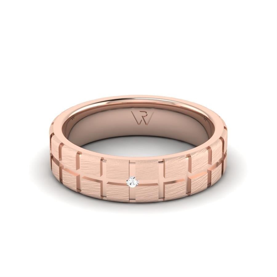 Alliances avec pierres femme Shining Ivy Or Rose