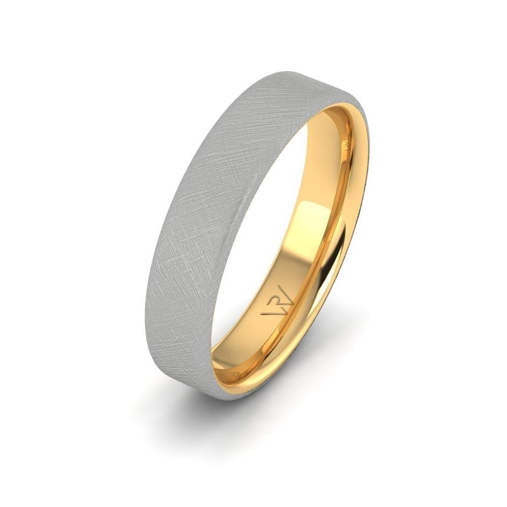 Alliances avec pierres Scintilla Or Jaune et Blanc Oxyde de Zirconium