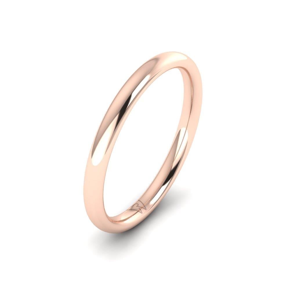 Alliances avec pierres Serenityrose Or Rose Oxyde de Zirconium