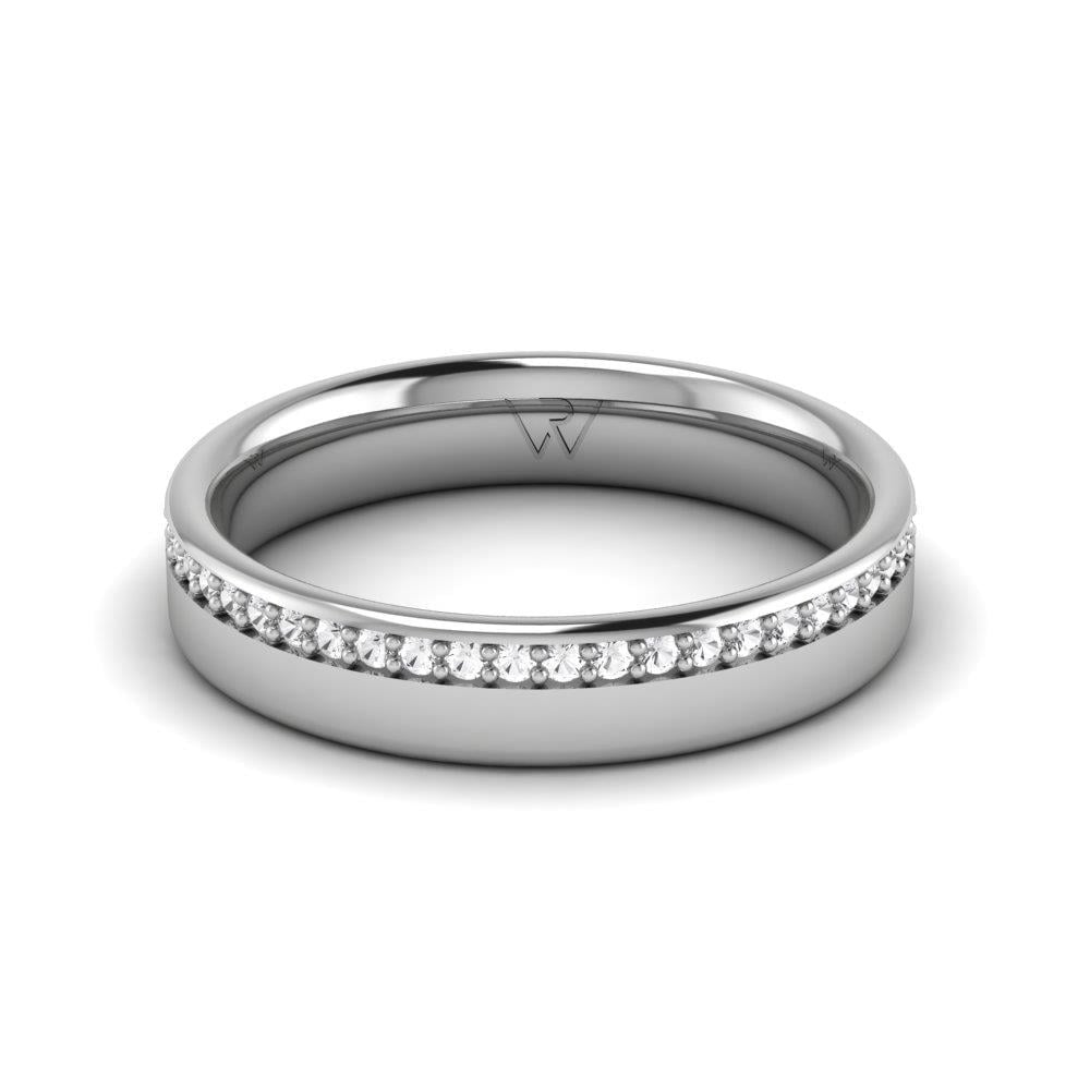 Alliances classiques femme EndlessTreasure Or Blanc Oxyde de Zirconium