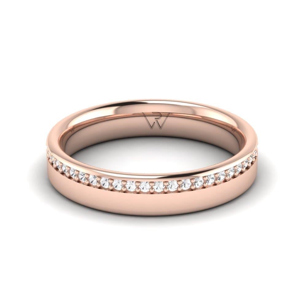 Alliances classiques femme EndlessTreasure Or Rose Oxyde de Zirconium