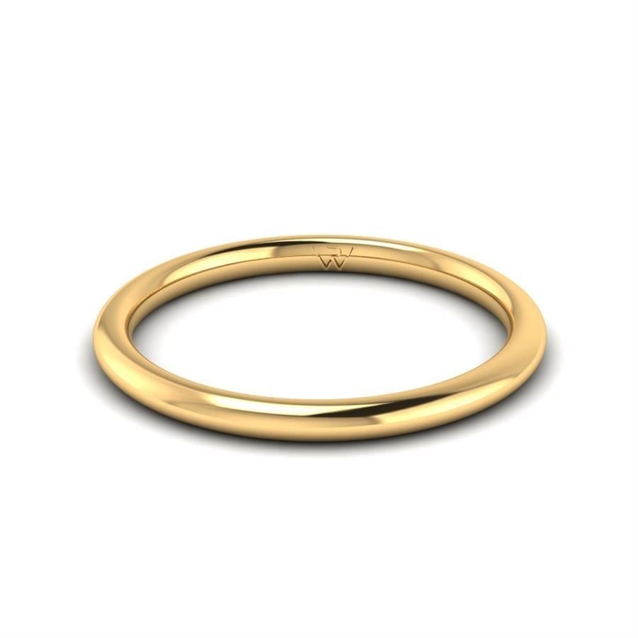 Alliances classiques femme Nymphe Argent Plaqué Or Jaune