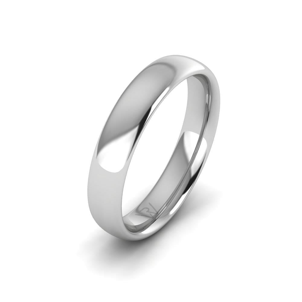 Alliances classiques femme Éternel Or Blanc
