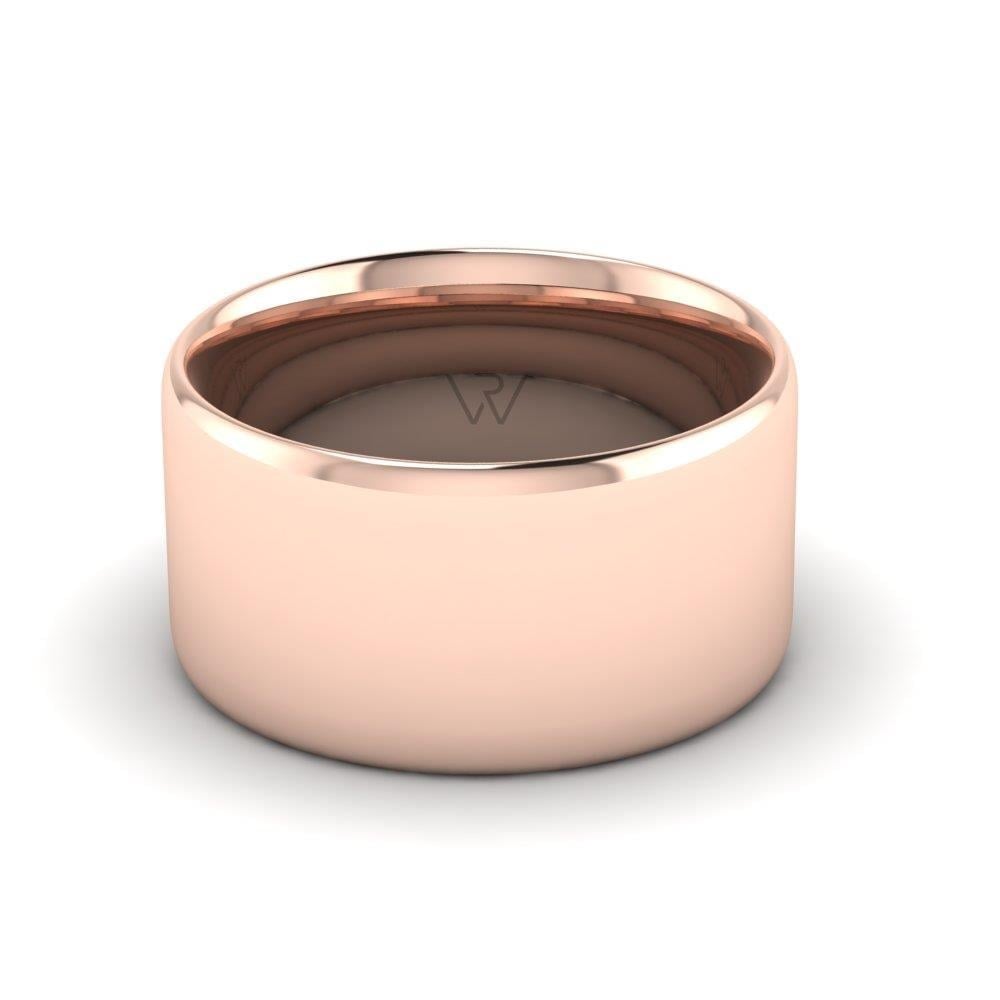 Alliances classiques femme Union Or Rose